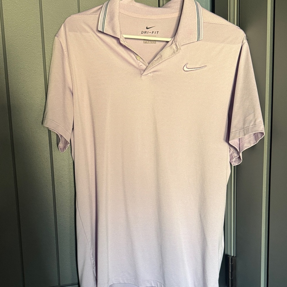 Nike Men's Light Lavender Polo Shirt